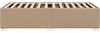 vidaXL Bettgestell Cappuccino-Braun 90x190 cm Kunstleder 3284539 Bild 5