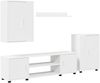 vidaXL TV-Schrankset Weiß Holzwerkstoff 3397896 Bild 2