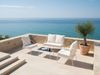 Lounge Set mit Tisch 4-Sitzer USTICA Weiß Metall Bild 3