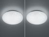 LED Sternenhimmel Deckenleuchte 2er Set Weiß IP44 Badlampen, Ø 37cm Bild 3