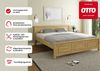 OTTO home Massivholzbett ERIK', Made in Europe, optional mit Schublade, Massivholz Kiefer (FSC® zertifiziert), in mehreren Größen, Landhausstil mit Kassettenoptik Bild 4