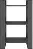 vidaXL Bücherregal/Raumteiler Grau 60x35x91 cm Massivholz Kiefer 813881 Bild 3