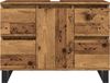 vidaXL Waschbeckenunterschrank Altholz-Optik 80x33x60 cm Holzwerkstoff 857238 Bild 4