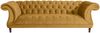 Chesterfield Sofa 3-Sitzer Kaylin Samtvelours mais Bild 2