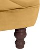 Chesterfield Sofa 3-Sitzer Kaylin Samtvelours mais Bild 4