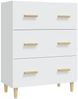 vidaXL Sideboard Weiß 70x34x90 cm Holzwerkstoff 812150 Bild 2