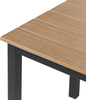 Gartentisch Holzwerkstoff Schwarz MESSINA Bild 5