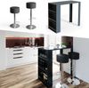 Bartisch Anthrazit 57 x 117 cm Vicco Bild 2