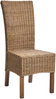 Esszimmerstuhl 2er Set ANDES Rattan Braun Bild 5
