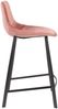 Tresenhocker FRANKY VELVET Samt Rosa von DutchBone Bild 3