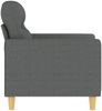 vidaXL Sofasessel Dunkelgrau 60 cm Stoff 359220 Bild 4