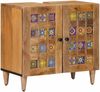 vidaXL Badezimmermöbel-Set mit Schubladen 5 pcs Natur Massivholz Mango 3310099 Bild 3