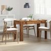 vidaXL Esstisch Altholz-Optik 120x60x76 cm Holzwerkstoff 855902 Bild 3