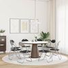 vidaXL Klappstuhl 8 pcs Schwarz und Grau 48 x 43,5 x 81 cm Kunstleder 42029062 Bild 4