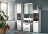 Badschrank (B/H/T: 40x188x34 cm) in weiß hochglanz Bild 5