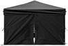 vidaXL Partyzelt Faltbar mit Seitenwänden Schwarz 3x3 m 93525 Bild 4