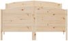 vidaXL Massivholzbett ohne Matratze 120x190 cm Kiefernholz 3216185 Bild 4
