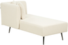 Chaiselongue Bouclé cremeweiß rechtsseitig RIOM Bild 5