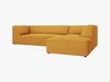 Micadoni 4-Sitzer Modular Sofa Ruby Rechts Strukturierter Stoff Ottawa Gelb Bild 3