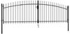 vidaXL Doppeltür-Gartentor Woerden mit Speerspitze 400 x 199,5 cm 145740 Bild 2