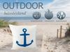 heimtexland Dekokissen Outdoorkissen Garten Deko Outdoor Kissen Maritim, schmutz- und wasserabweisend Bild 2