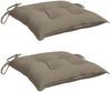 vidaXL Palettenkissen 2 Stk. Taupe 50x50x7 cm Oxford-Gewebe 361531 Bild 4