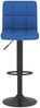 vidaXL Barhocker 2 Stk. Blau Stoff [334286] Bild 4