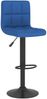 vidaXL Barhocker 2 Stk. Blau Stoff [334286] Bild 3