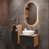 Planetmöbel Badmöbel-Set Astra, (Badezimmer Möbel im modernen Design, 2-St), Badezimmer Möbel im modernen Design Bild 2