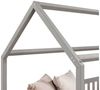 IDIMEX Kinderbett NINA, Hausbett Montessori Bett Kiefer 90 x 200 Tipibett mit Dach und rausfal Bild 4