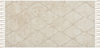 Teppich Baumwolle hellbeige 80 x 150 cm marokkanisches Muster Kurzflor SILCHAR Bild 4