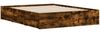 vidaXL Bettgestell mit Schubladen Räuchereiche 140x190cm Holzwerkstoff 3207305 Bild 4