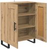 vidaXL Sideboard Artisan-Eiche 69,5 x 34 x 90 cm Verbundholz und Eisen 881610 Bild 5