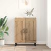 vidaXL Sideboard Artisan-Eiche 69,5 x 34 x 90 cm Verbundholz und Eisen 881610 Bild 4