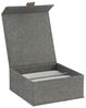 hausleben Uhrenbox Faltbar für 6 Uhren (1 St), 16,8 x 16,2 x 7 cm, Aufbewahrungsbox mit Deckel Bild 5
