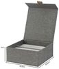 hausleben Uhrenbox Faltbar für 6 Uhren (1 St), 16,8 x 16,2 x 7 cm, Aufbewahrungsbox mit Deckel Bild 3