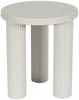 Vente-unique - RAVOKA Beistelltisch Metall Beige - B 40 cm x H 45 cm x L 40 cm Bild 2