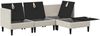 vidaXL Wohnzimmergarnitur 4 pcs Hafer Stoff 3413785 Bild 4