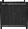 Melko Pflanzkübel Blumenkübel Pflanzkasten Blumentrog Holz 50x50cm Blumenkübel (Stück, Pflanzkübel), Innenbereich mit schwarzer Schutzfolie Bild 3