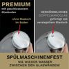 Creano Teeglas Premium Gläser 6er Set, 250ml, 6-tlg, Borosilikatglas Bild 3