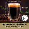 Creano Teeglas Premium Gläser 6er Set, 250ml, 6-tlg, Borosilikatglas Bild 4