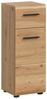 furnling Stauraumschrank Ivy Compact Midischrank mit offener Ablage & Tür, platzsparender Badschrank Bild 5