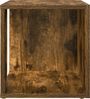Beistelltisch | Couchtisch Räuchereiche 33x33x34,5 cm Holzwerkstoff Bild 4
