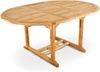 Gartenmöbel Set 6tlg mit Bank Teak Gartentisch ausziehbar 120-170 cm BORNEO/MENORCA 48368821 Bild 2