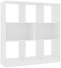 vidaXL Bücherregal Weiß 97,5×29,5×100 cm Holzwerkstoff 800171 Bild 2