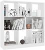 vidaXL Bücherregal Weiß 97,5×29,5×100 cm Holzwerkstoff 800171 Bild 3