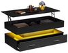 MODFU Wohnzimmer-Set TV-Schrank, (Hochglanz-TV-Ständer, 1-St, für 70-Zoll-Fernseher), mit 3 Glasfächern,LED-Beleuchtung,App-Steuerung,Bluetooth-verbunden Bild 4