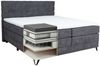 Home affaire Boxspringbett Ilona, Doppelbett, Polsterbett, Federkernbett, Komforbett, 160, 180 cm, inkl. Topper, zwei Bettkästen, Taschen-Federkernmatratze, Härtegrad 3 Bild 4