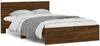 vidaXL Bettgestell mit Kopfteil Braun Eiche-Optik 120x190 cm 3207517 Bild 2