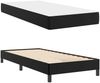 vidaXL Bettrahmen mit Matratze Schwarz 90 x 200 cm Stoff 3398608 Bild 5